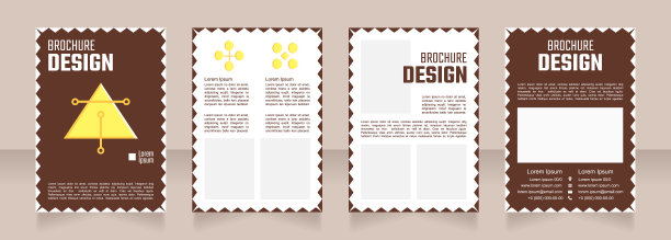 技术支持空白宣传册的设计图片下载