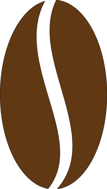 咖啡豆的标志图片下载