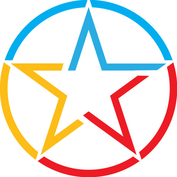 星标志模板图片下载
