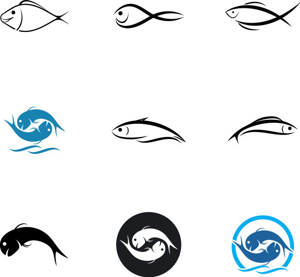 鱼的标志图片下载