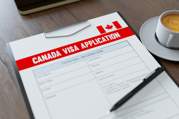 加拿大签证申请表图片下载