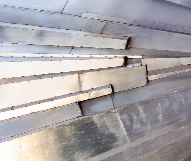 不锈钢装甲表面板的纹理照片。图片下载