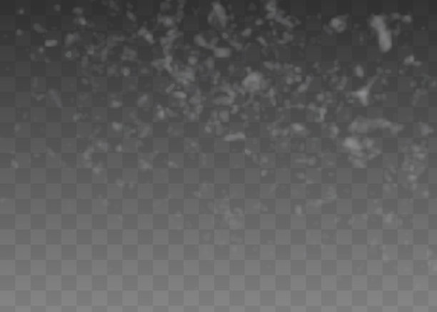 向量降雪孤立。冬天的背景。雪覆盖插图。雪花和冰。图片下载