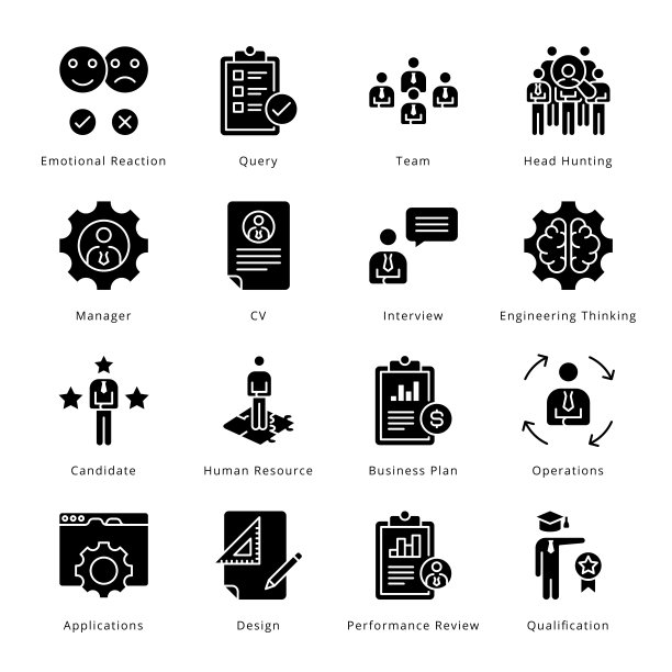 智能商业标志符号图标-实体，矢量图片下载