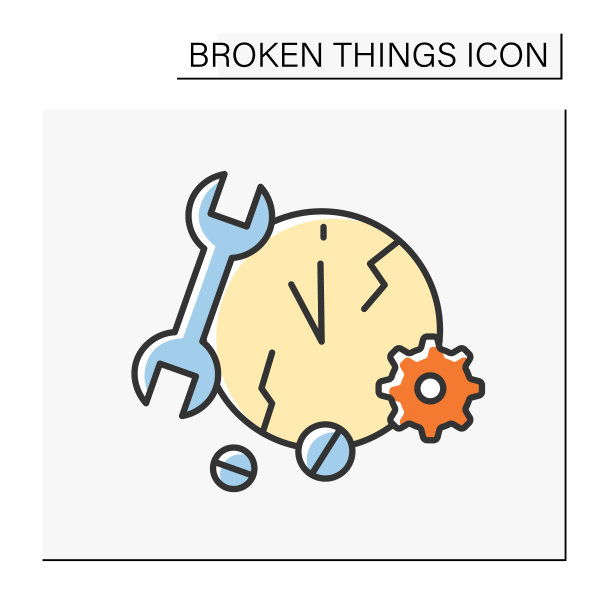 时钟彩色图标图片下载