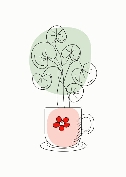 盆栽，室内花。图片下载