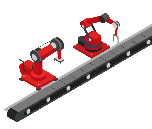 现代生产线，现代工厂形象图片下载