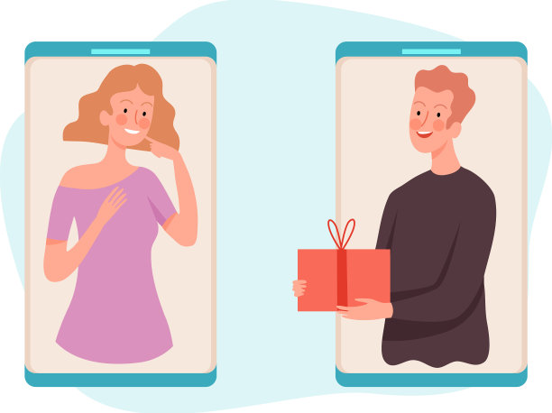 人们带着礼物在网上送盒子给女人图片下载