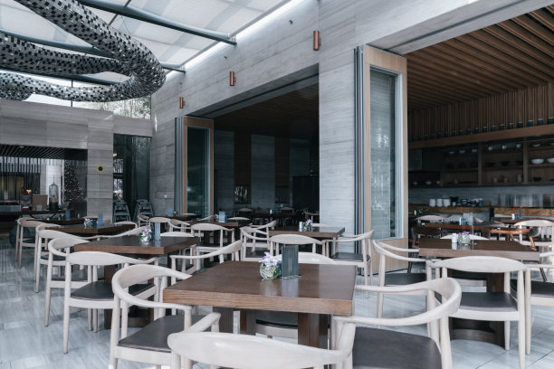 餐厅内部，酒店的一部分图片下载