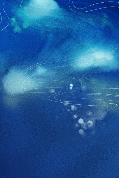 蓝色涂抹涂鸦纹理曲线背景图图片下载