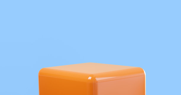 抽象几何概念获奖者领奖台。最小的模型柔和的讲台场景概念。3d渲染设计显示产品在网站上。图片下载