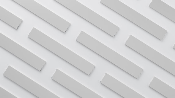 俯视图为现代电动汽车设计的LFP叶片形状电池单元，新型锂离子储能技术的3D渲染为电动汽车结构增加了强有力的支撑图片下载