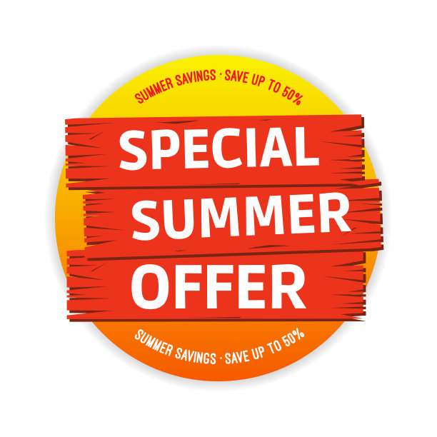 夏季特别优惠标签图片下载