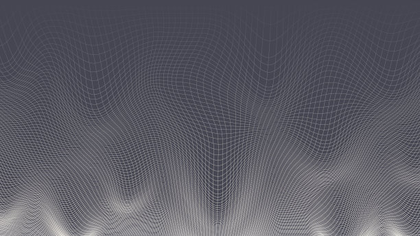 扭曲线性网格矢量抽象技术灰色最小背景图片下载