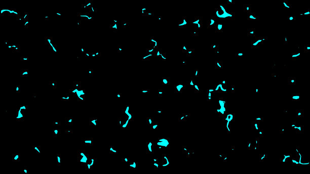 抽象蓝色粒子作为背景图片下载