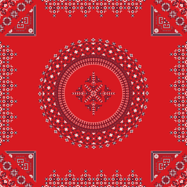 乌克兰刺绣图案23图片下载