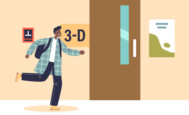 一个男生跑到教室上课迟到了。少年学生非裔美国男孩图片下载