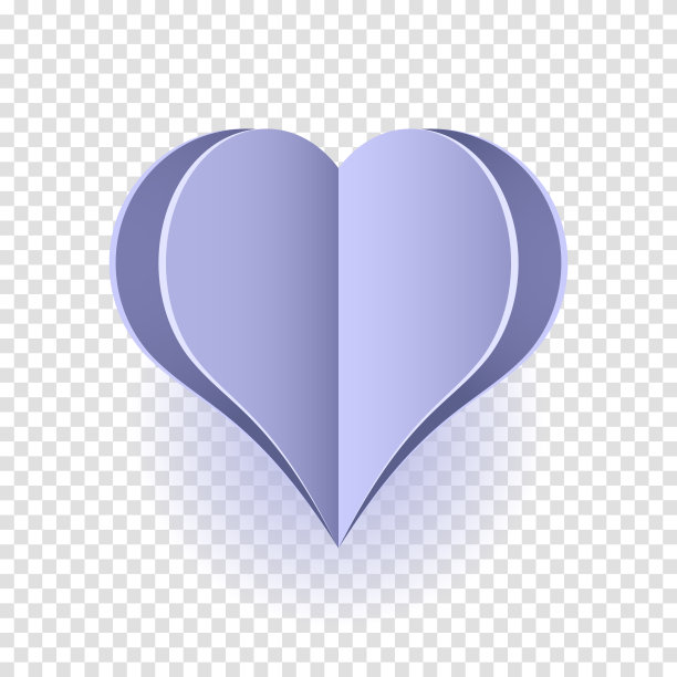 纸心设计。矢量符号的爱在形状的心脏为快乐的妇女，母亲节，生日贺卡设计。矢量图图片下载