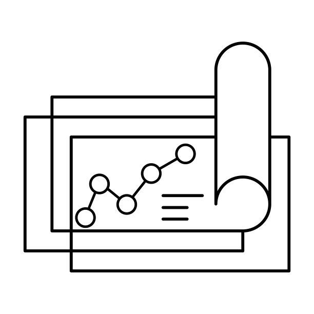 分析，图表，图表，增长图标图片下载