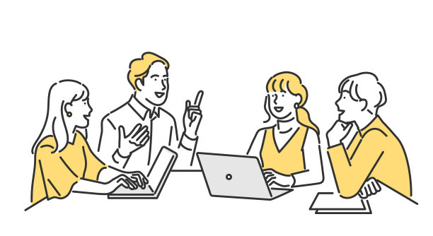 大学生们聚在一起进行头脑风暴图片下载