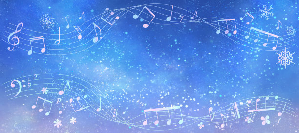 星空和权杖的框架插图图片下载