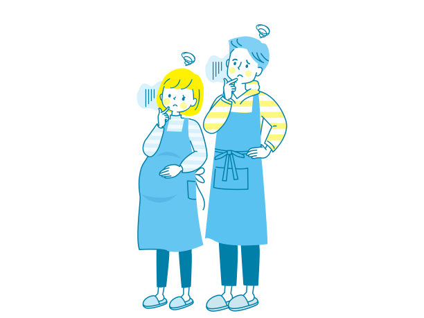 丈夫抱着担心肚子里宝宝的孕妇图片下载