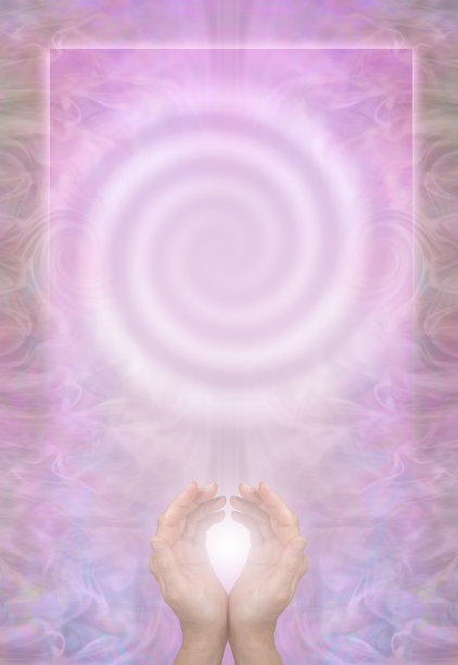 旋涡愈合课程证书文凭授予背景图片下载