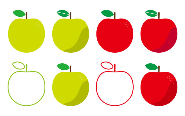 苹果的设计,图标图片下载