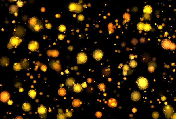 美丽的光球背景插图图片下载