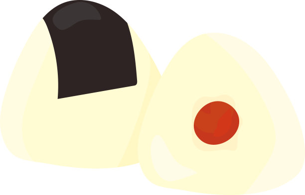 两个饭团图片下载