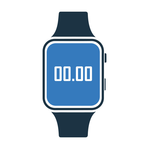 时钟，数字，智能手表，腕表图标图片下载