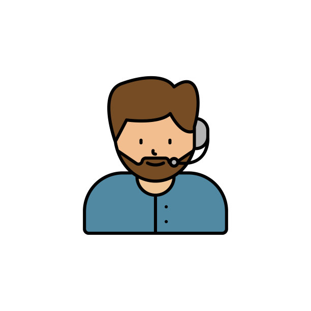 呼叫中心，头像线图标。呼叫中心插图图标的元素。优质图形设计图标。可以用于web, logo，移动应用程序，UI, UX图片下载