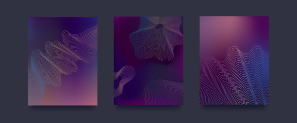 波浪纹理背景设置。摘要梯度模式图片下载