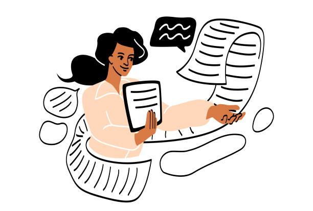 人们签订合同是抽象概念图片下载