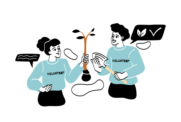 慈善与捐赠概念抽象图片下载