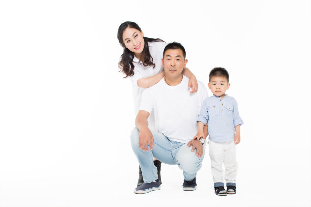 中国青年幸福家庭图片下载