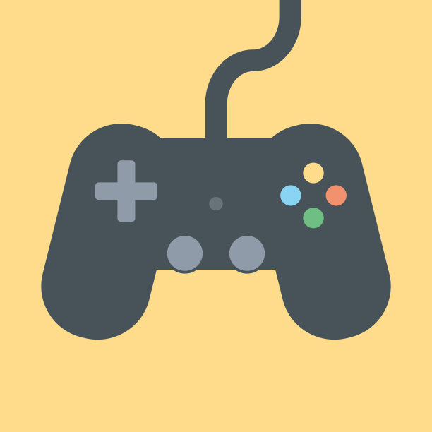 简单和可爱的游戏控制器剪辑艺术图片下载