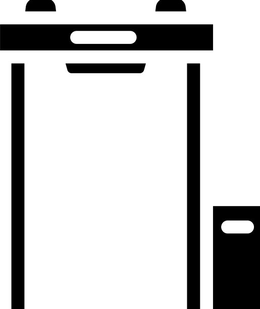 机场金属探测门图片下载