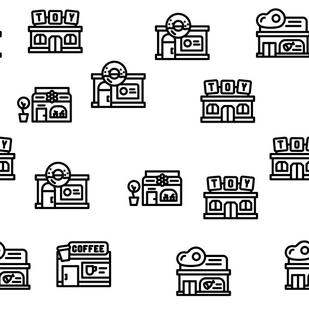 建筑结构外无缝图片下载