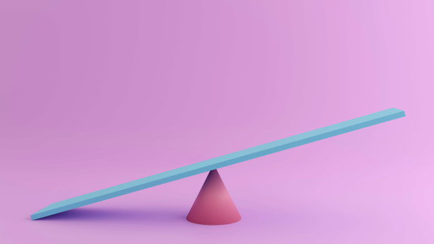 3d渲染中的3d跷跷板图片下载