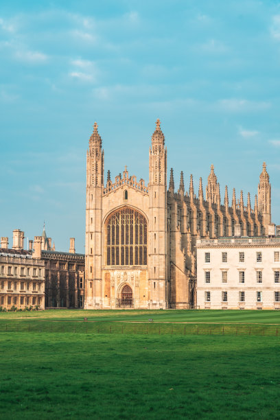 后视图国王学院教堂剑桥图片下载