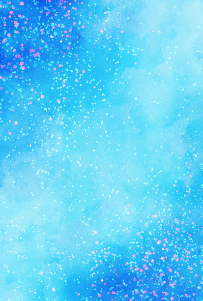 美丽的背景插图与闪闪发光的水彩风格图片下载