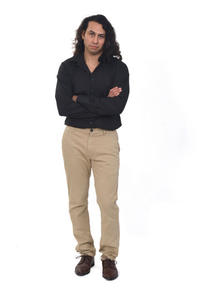 孤立在白色背景下的人图片下载