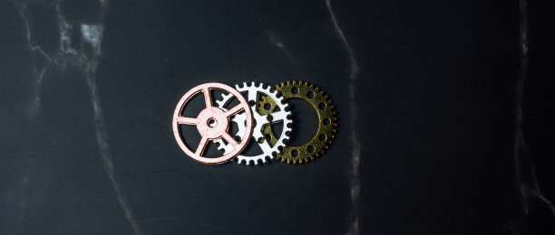 齿轮背景板图片下载