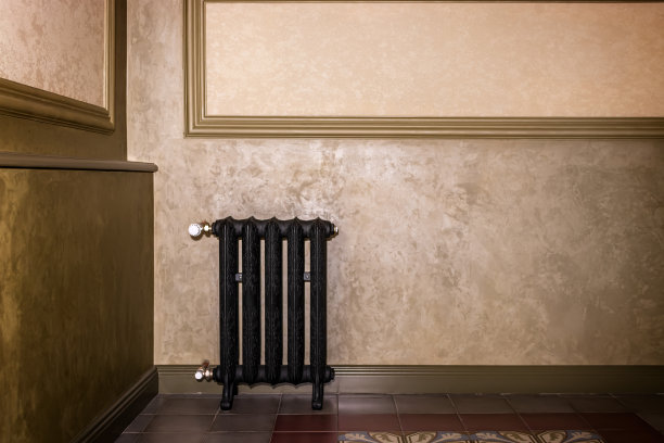 室内散热器。图片下载