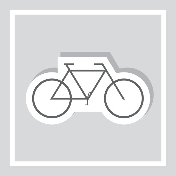 自行车矢量插图。自行车图标图片下载