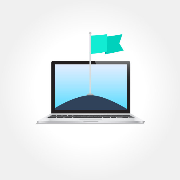 笔记本电脑战略攀登图标图片下载