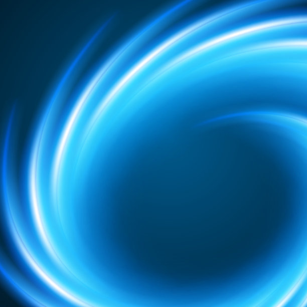 摘要蓝色平滑光线矢量背景。图片下载