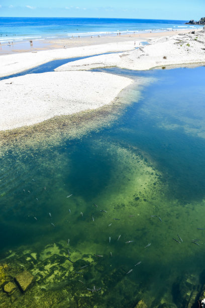 冬天的河流，照片作为背景，圣安托林德贝东元首德阿斯图里亚斯，西班牙，欧洲图片下载