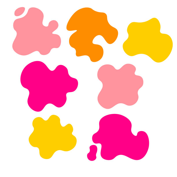 在白色背景上孤立的启动图标集图片下载